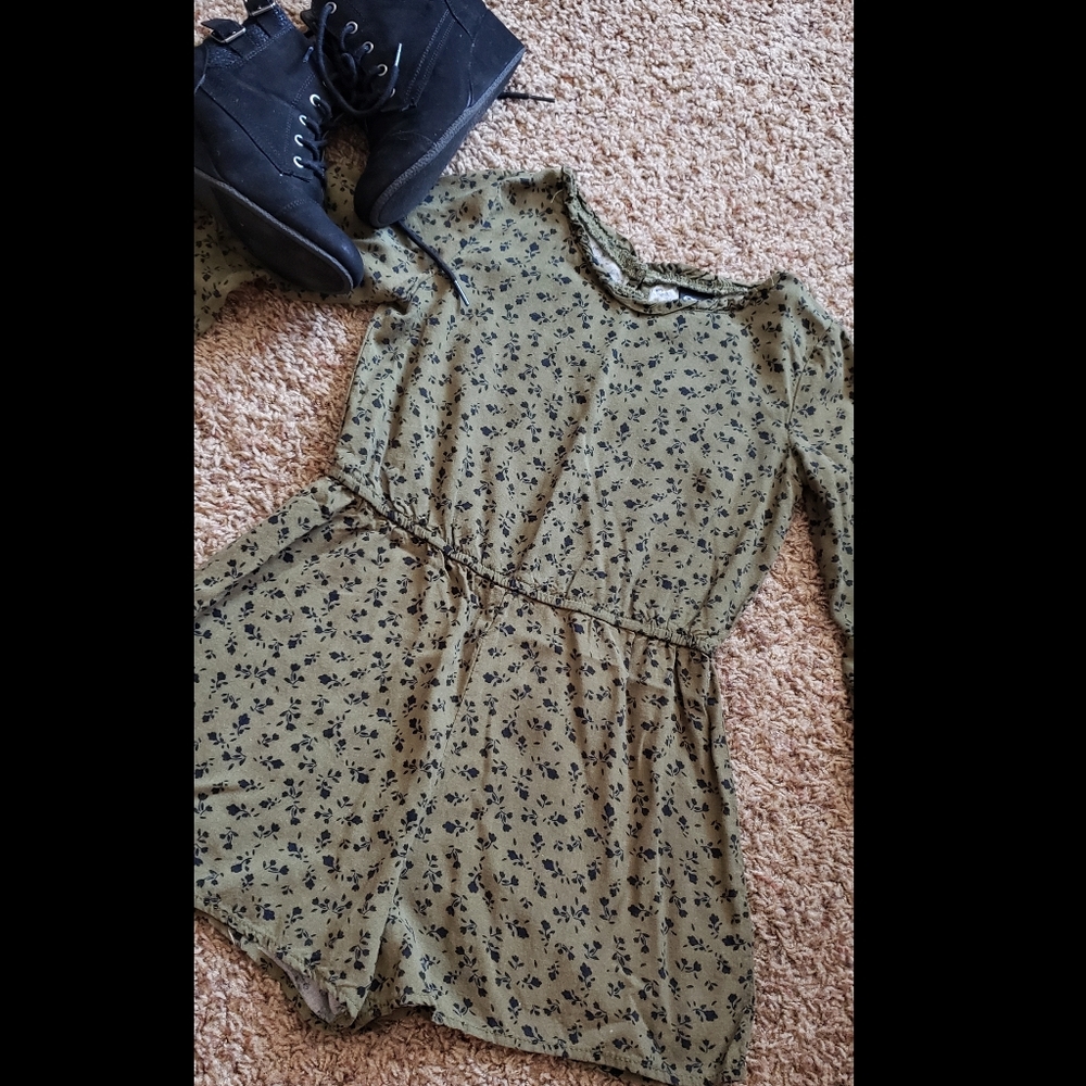Girl's Shorts Romper